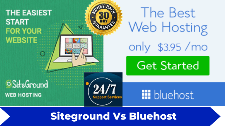 siteground vs bluehost