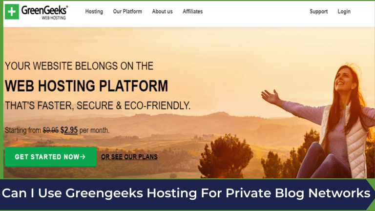 Greengeeks Hosting For Private Blog Networks